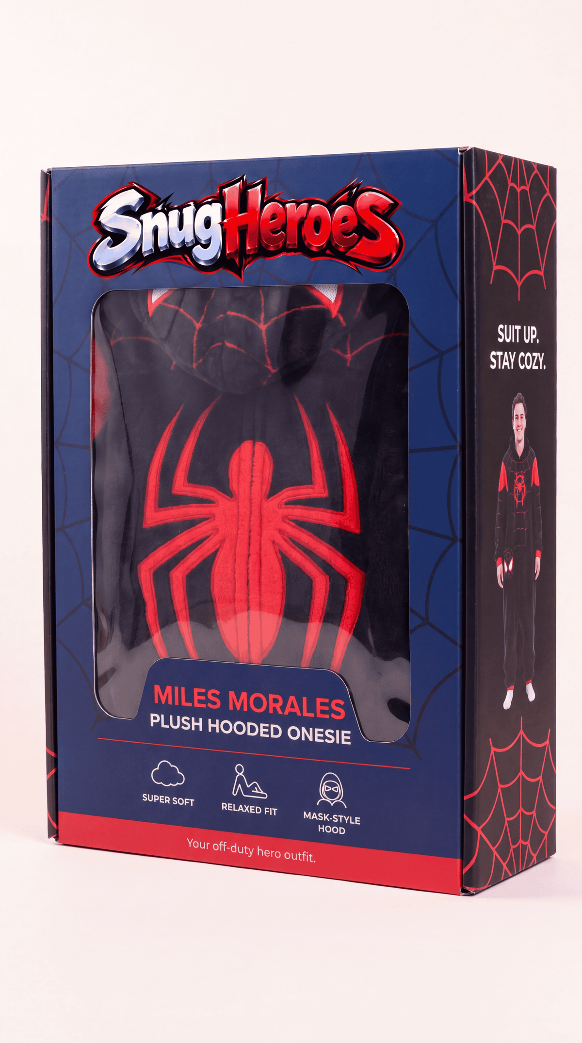 SnugHeroes - Plush Hooded Pajamas